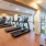 a gym with exercise equipment